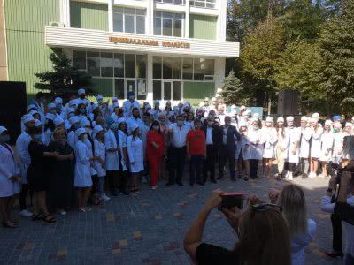 У Херсонському державному університеті відбулася «Посвята студентів медиків»