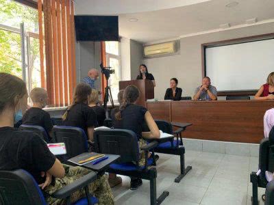 Курсанти 1 курсу Херсонського факультету Одеського державного університету внутрішніх справ зустрілися з членами ГО «Центр правової психології Емпатія»