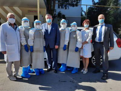 В Херсоні перевірили лікарню Тропіних