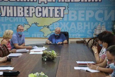 В ХДУ відбулося засідання приймальної комісії щодо вступу в аспірантуру