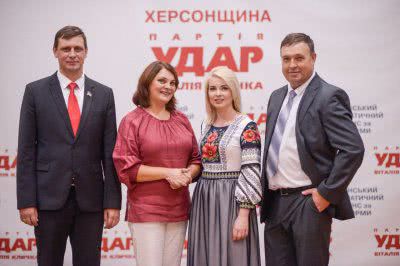 Команда УДАРу на Херсонщині представила понад 500 кандидатів на місцеві вибори