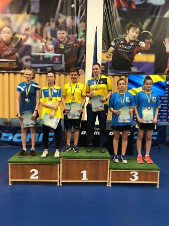Херсонці показали достойні результати на чемпіонаті України з настільного тенісу