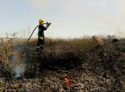 На Херсонщині через надзвичайний рівень пожежної безпеки сталося загоряння на 3 га території