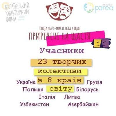 Херсонські колективи стали учасниками соціально-мистецької акції «Приречені на щастя!»