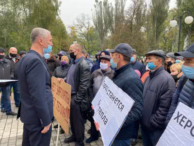 Володимир Сальдо – перший крок перед тепловиками міста виконано