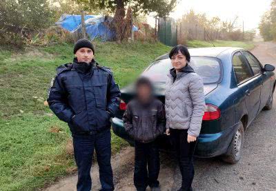 Ювенальні поліцейські за кілька годин розшукали зниклого у Горностаївці 12-річного хлопчика