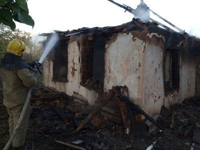 У Скадовську горів будинок