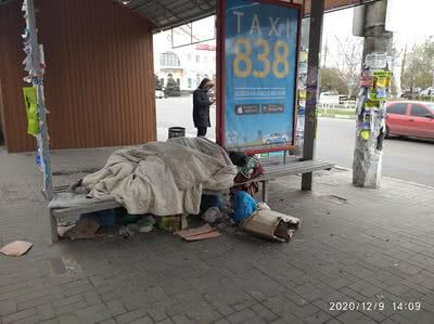 Безхатьки на вулицях Херсона