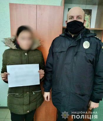 У Високопільському районі поліцейські упродовж години розшукали 15-річну неповнолітню
