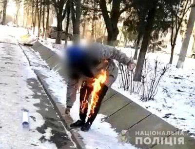 У Херсоні поліція перевіряє інформацію щодо факту самоспалення