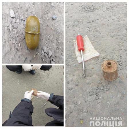 Предупредили преступление: в Херсоне полицейские изъяли гранаты у ранее судимых