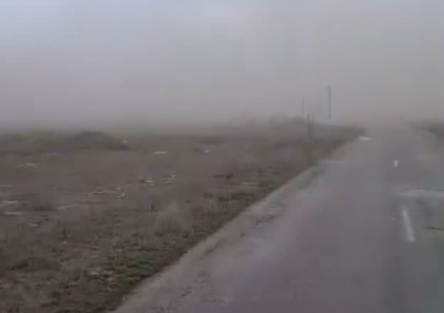 На распаханных землях заповедника начались песчаные бури