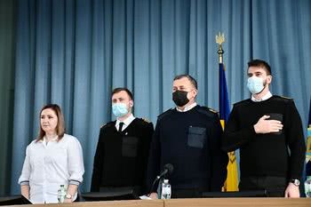 У Херсонській державній морській академії вручали дипломи