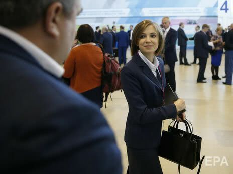 "Из крана бежит вонючая вода". Поклонская заявила о гуманитарной катастрофе в Крыму