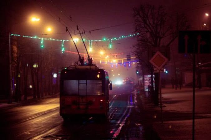 В Херсоне обнародовали графики движения троллейбусов в вечернее время