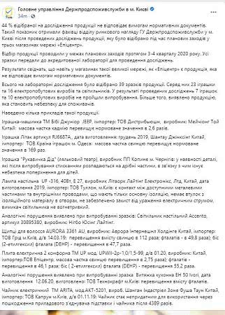 В "Эпицентре" нашли нарушения