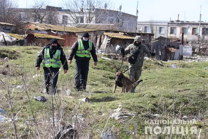 Полиция пустила собак по следу