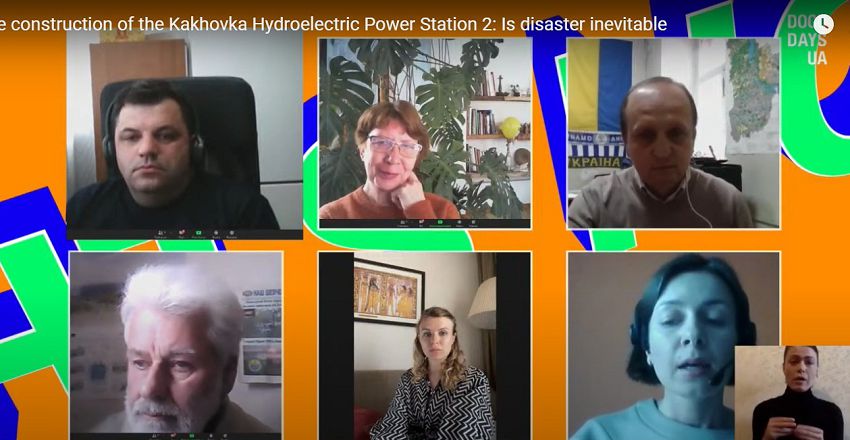 В рамках фестивалю Docudays UA відбулася онлайн-дискусія про будівництво Каховської ГЕС-2