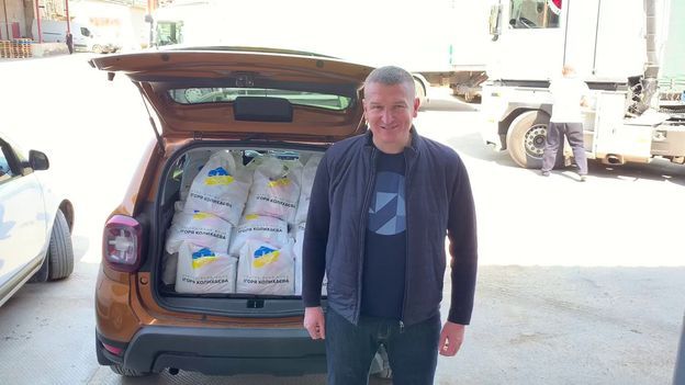 Лагута начал "засевать" Новую Каховку. Его пиарил сайт горсовета