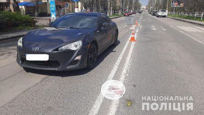В Херсоні поліцейські затримали водія, який на пішохідному переході здійснив наїзд на 10-річного хлопчика