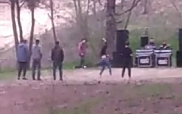 Молодежь устроила мощную «дискотеку» в лесу на Херсонщине