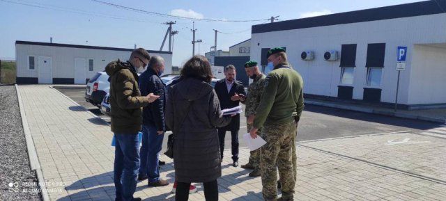 КПВВ «Чонгар» посетил заместитель Министра по вопросам реинтеграции временно оккупированных территорий
