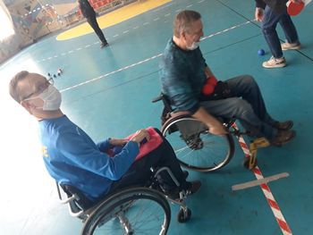 В спортивному залі ХФСК провели чемпіонат області з бочча