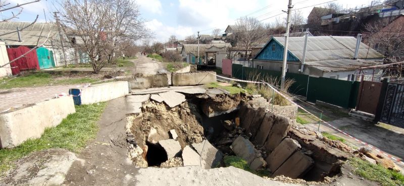 Херсон уходит под землю