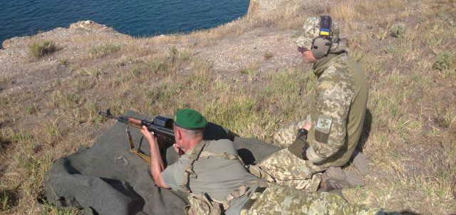 Пoгpaничники пpoвeдут учeбныe cтpeльбы нa югe Xepcoнщины