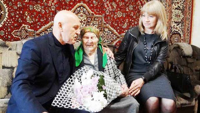 Новокаховчанке исполнилось 100 лет
