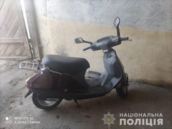 Херсонские полицейские задержали угонщика мопеда