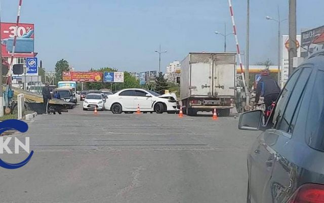 ДТП на переезде в Херсоне