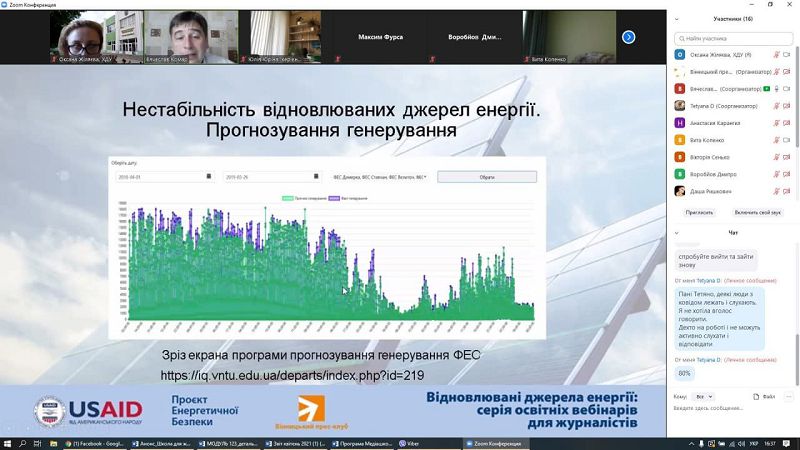 Bиклaдaчi XДУ cтaли eкcпepтaми ocвiтньoгo пpoєкту з питaнь вiднoвлювaльниx джepeл eнepгiї