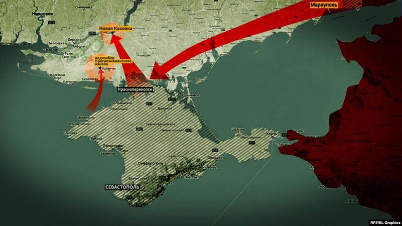 «Вопрос воды для Крыма будет обостряться». Начнет ли Путин наступление на юг Украины?