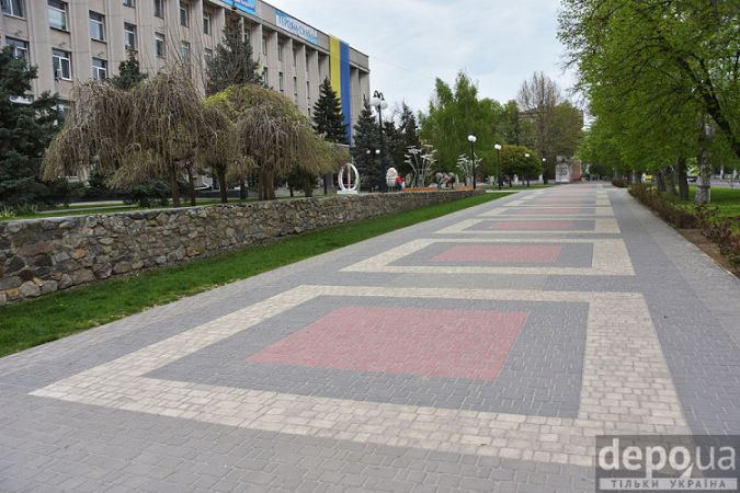 Херсон пустые улицы