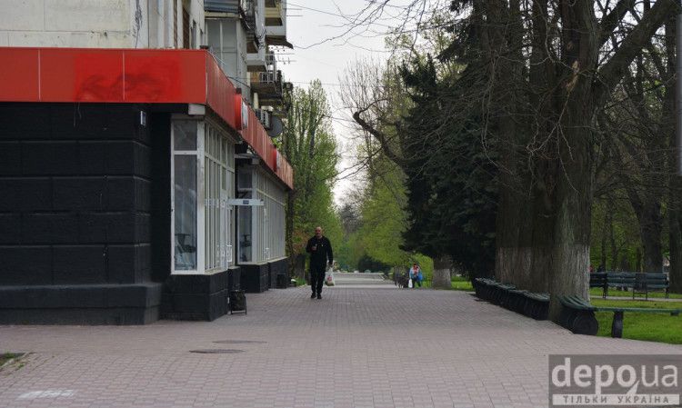 Херсон пустые улицы