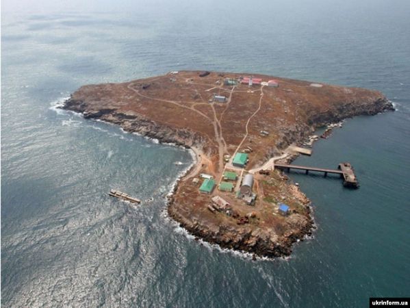 Остров Змеиный в Черном море