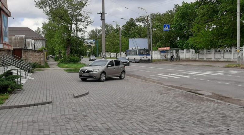 У херсонцев забрали пешеходный переход на улице Кулика