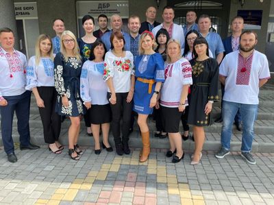 Теруправління ГБР в Мелітополі приєдналося до святкування Дня Вишиванки