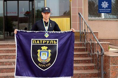 Херсонський патрульний посів перше місце на Чепміонаті України з кікбоксингу