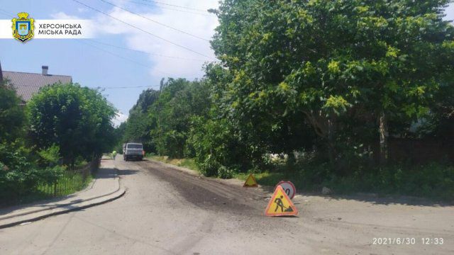 В Херсоне на этой неделе начнется ремонт дорог на трех улицах