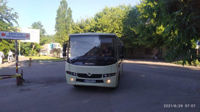 Херсон получил очередную партию новых автобусов