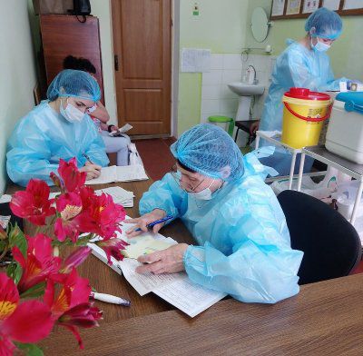 В Херсоні працювали центри вакцинації