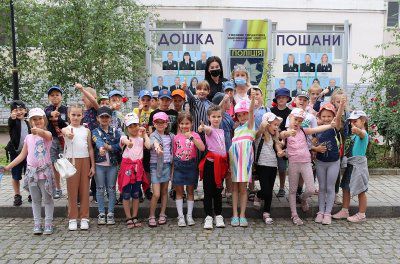 Ознайомча екскурсія для дітей в ГУ поліції Херсонщини