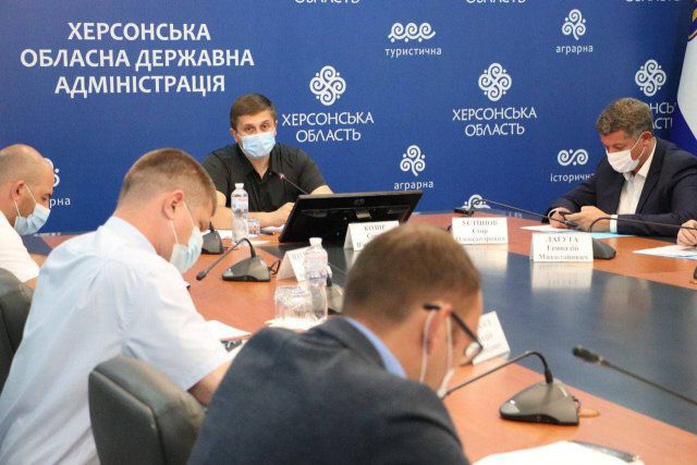 Херсонская ОГА провела заседание по поводу безопасности на курортах области