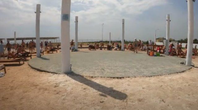 Появилось видео нового горячего источника на Арабатской Стрелке