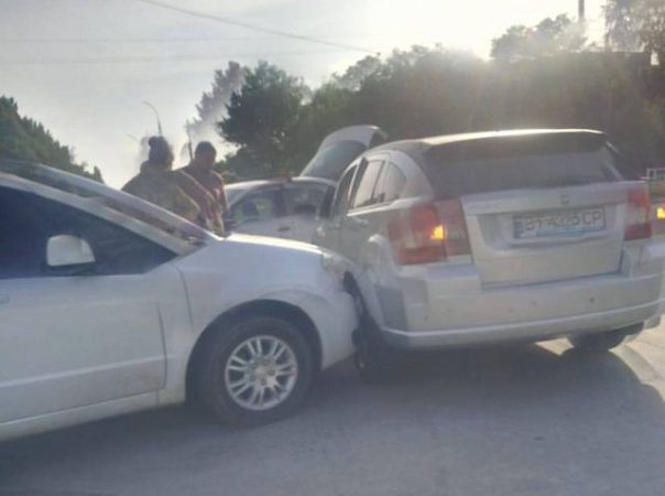 ДТП с легковушками на Таврическом в Херсоне