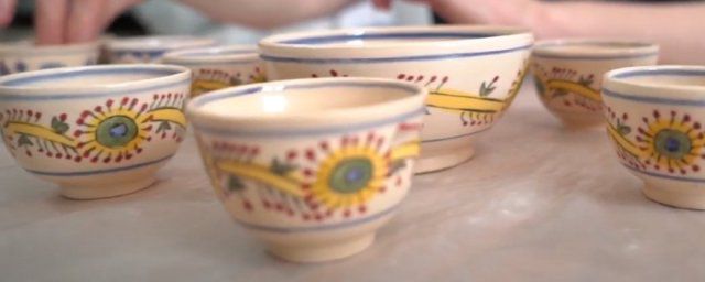 Херсонская керамистка Татьяна Болгарова изготовляет копии казацких пиал
