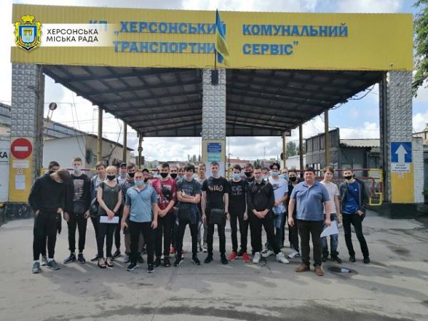 Сотрудничество КП «Херсонкоммунтранссервиса» с Херсонским политехническим профессиональным колледжем