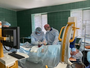 В обласному центрі успішно виконуються операції по стентуванню сонних артерії